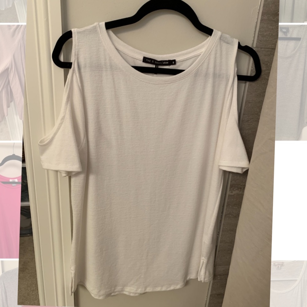 Rag & Bone Cold Shoulder Top